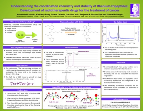 Rhenium FKC: Understanding the coordination chemistry 
2015